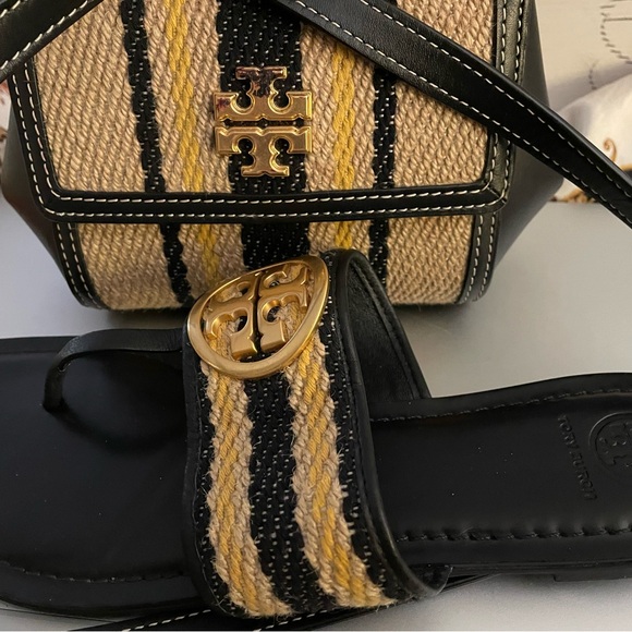 Cute Tory Burch slides; W11 - Picture 3 of 3